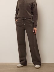Long Tall Sally Brown Wide Fit Wide Leg Joggers - Image 2 of 4