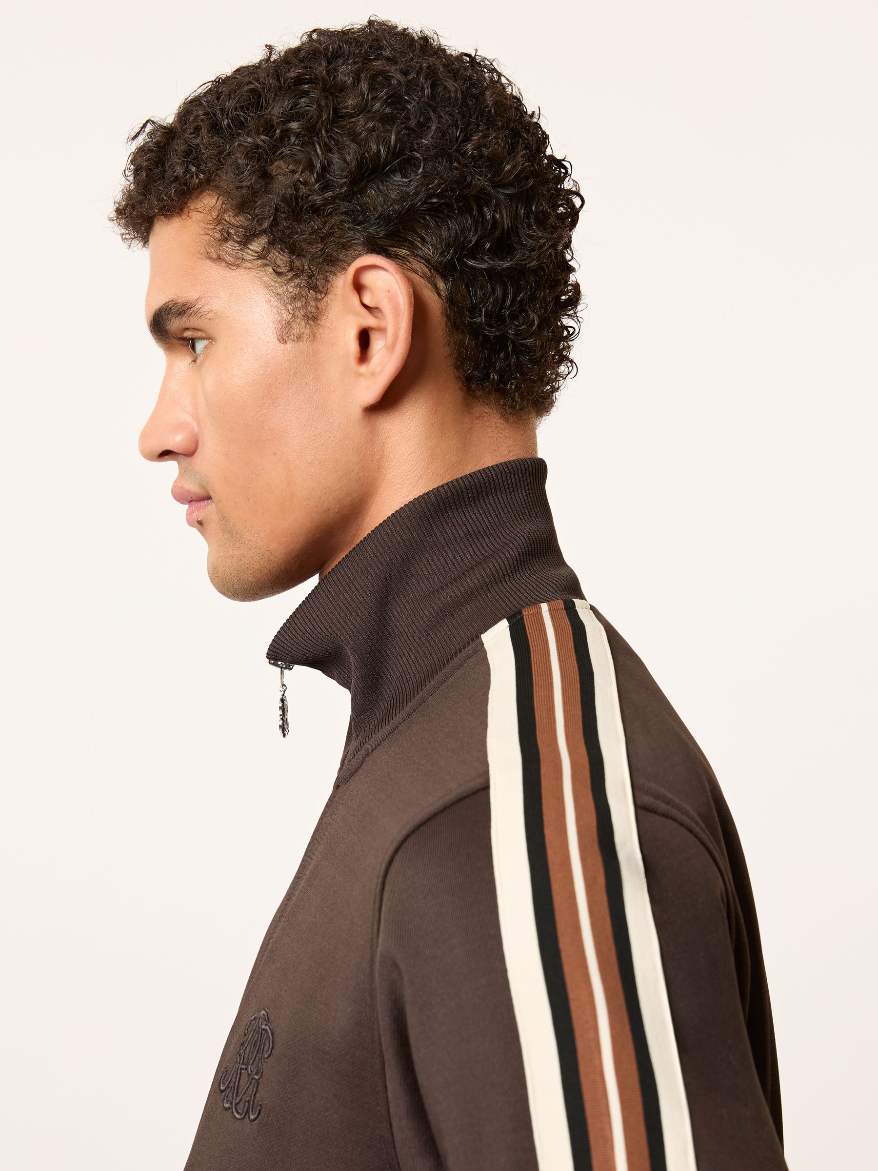 HALF ZIP PRACTICE TOP FCRB Bristol - | BROWN SOPH. 公式通販
