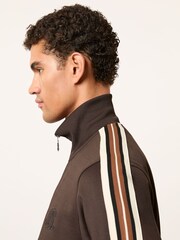 Reiss Brown Malloy Sweat Top - Image 3 of 7