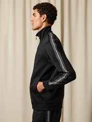 Reiss Black Malloy Sweat Top - Image 1 of 6