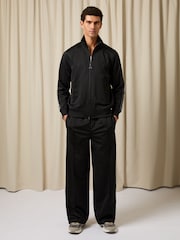 Reiss Black Malloy Sweat Top - Image 3 of 6