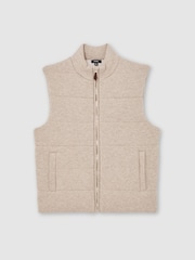 Reiss Oatmeal Otley Gilet - Image 2 of 6
