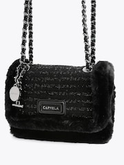 Carvela Black Bella Chain Shoulder Bag - Image 4 of 4
