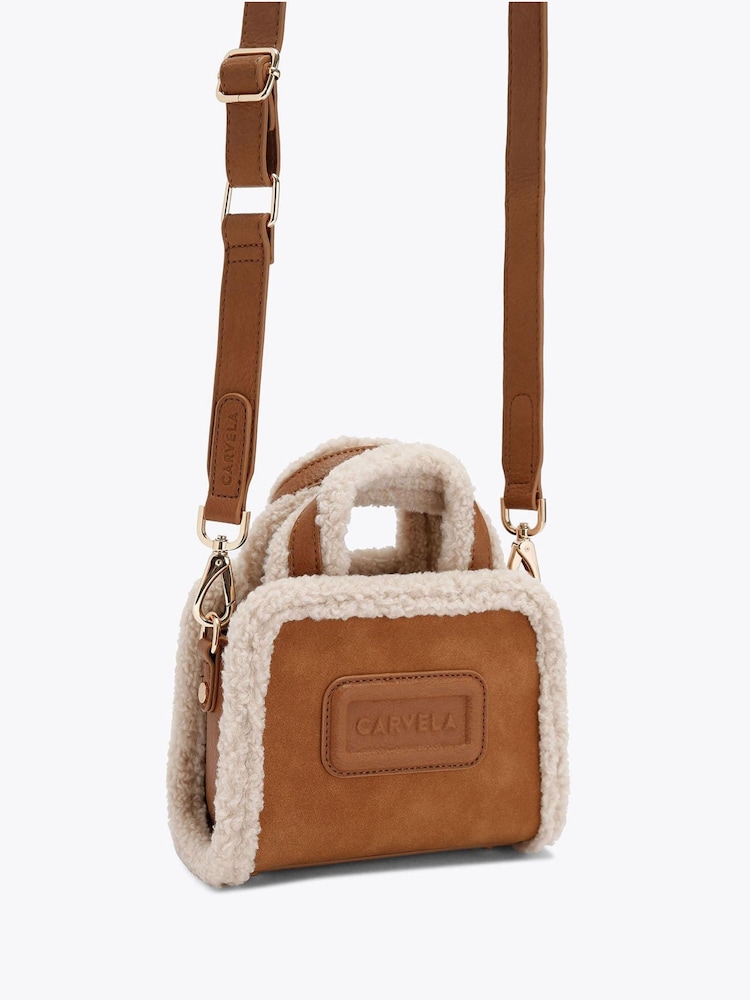Carvela Micro Bella Borg Bag - Image 4 of 4