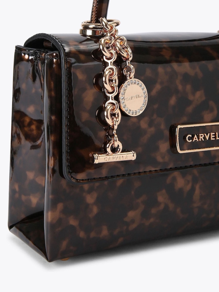 Carvela Black Alto Top Handle Black Bag - Image 4 of 4