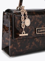 Braun - Carvela Alto Henkeltasche mit Griff oben - Bild 5 von 5