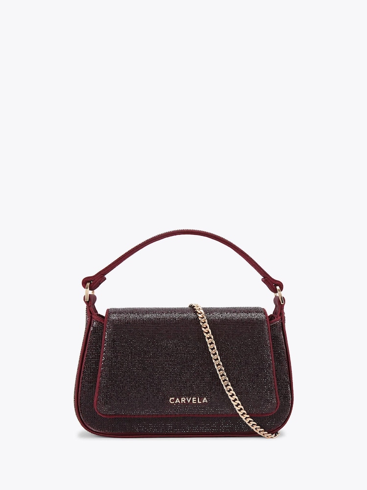 Carvela Gold Petalo Mini Tote Bag - Image 1 of 4