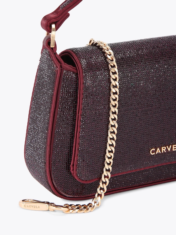 Carvela Gold Petalo Mini Tote Bag - Image 4 of 4