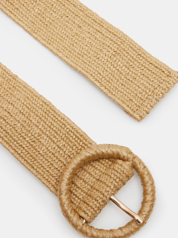 Hush Natural Wrenley Woven Belt - Image 2 of 4 Hush Natural Wrenley Woven Belt - Image 2 of 4