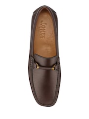 Jones Bootmaker Brown Pascual Leather Moccasins - Image 5 of 5