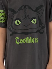 Character Black Boys How To Train Your Dragon Short Sleeve Pyjamas - Image 8 of 11