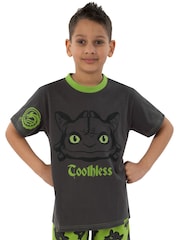 Character Black Boys How To Train Your Dragon Short Sleeve Pyjamas - Image 9 of 11