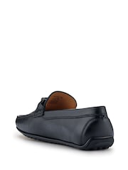 Jones Bootmaker Black Pascual Leather Moccasins - Image 4 of 5