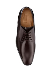Jones Bootmaker Brown Melvin Leather Oxford Shoes - Image 5 of 5