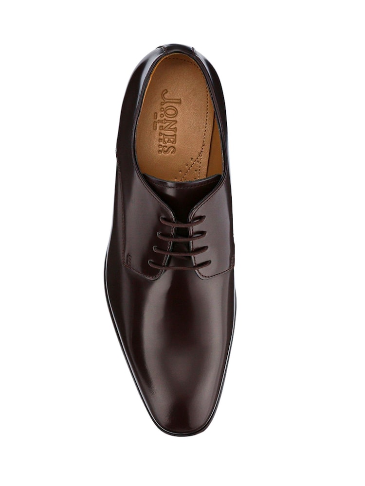 Jones Bootmaker Brown Melvin Leather Oxford Shoes - Image 5 of 5
