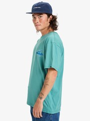 Quiksilver Blue EV Waves Festival Short Sleeve T-Shirt - Image 3 of 8