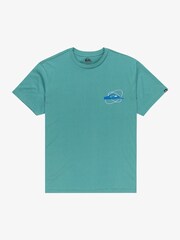 Quiksilver Blue EV Waves Festival Short Sleeve T-Shirt - Image 8 of 8