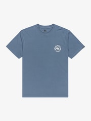 Quiksilver EV Summer Salt Backprint Graphic Logo Short Sleeve T-Shirt - صورة 6 من 7