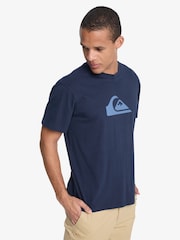 Quiksilver Blue EV Comp Logo Short Sleeve T-Shirt - Image 4 of 7