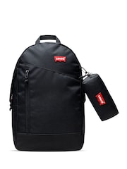 Levi's® Black Logo Backpack With Pencil Case - Image 1 of 5