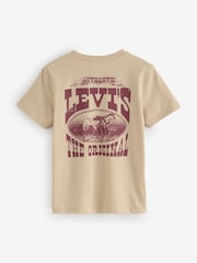Levi's® Brown Galloping Free Western Graphic Print Short Sleeve T-Shirt - Image 2 of 2