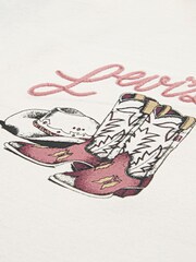 Levi's® Cream Western Oversized T-Shirt - Image 3 of 3