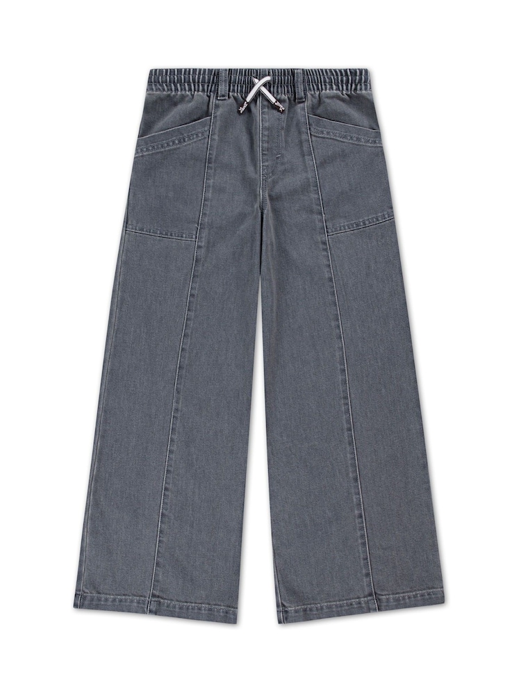 Levi's® Grey Pull On '94 Baggy Wide Leg Jeans - Image 5 of 5