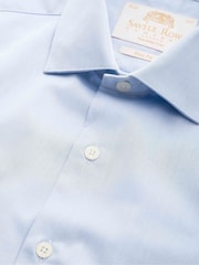 The Savile Row Company Slim Fit Single Cuff Two-Ply Cotton Gold Label Formal Shirt - Image 4 of 5