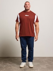 BadRhino Big & Tall Red Cut & Sew T-Shirt - Image 2 of 6