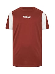 BadRhino Big & Tall Red Cut & Sew T-Shirt - Image 5 of 6
