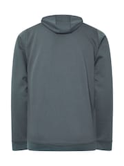 BadRhino Big & Tall Blue Worldwide Graphic Print Hoodie - Image 7 of 7