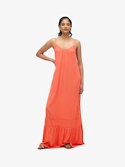 Superdry Pink Cami Maxi Dress - Image 1 of 5