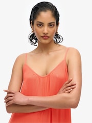 Superdry Pink Cami Maxi Dress - Image 4 of 5