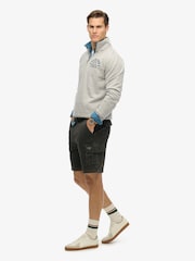 Superdry Grey Contrast Stitch Cargo Shorts - Image 5 of 7