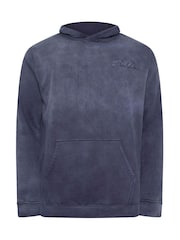 BadRhino Big & Tall Blue Sun Bleached Hoodie - Image 5 of 6