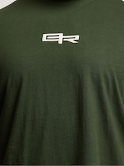 BadRhino Big & Tall Green Cut & Sew T-Shirt - Image 4 of 6