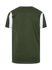 BadRhino Big & Tall Green Cut & Sew T-Shirt - Image 6 of 6