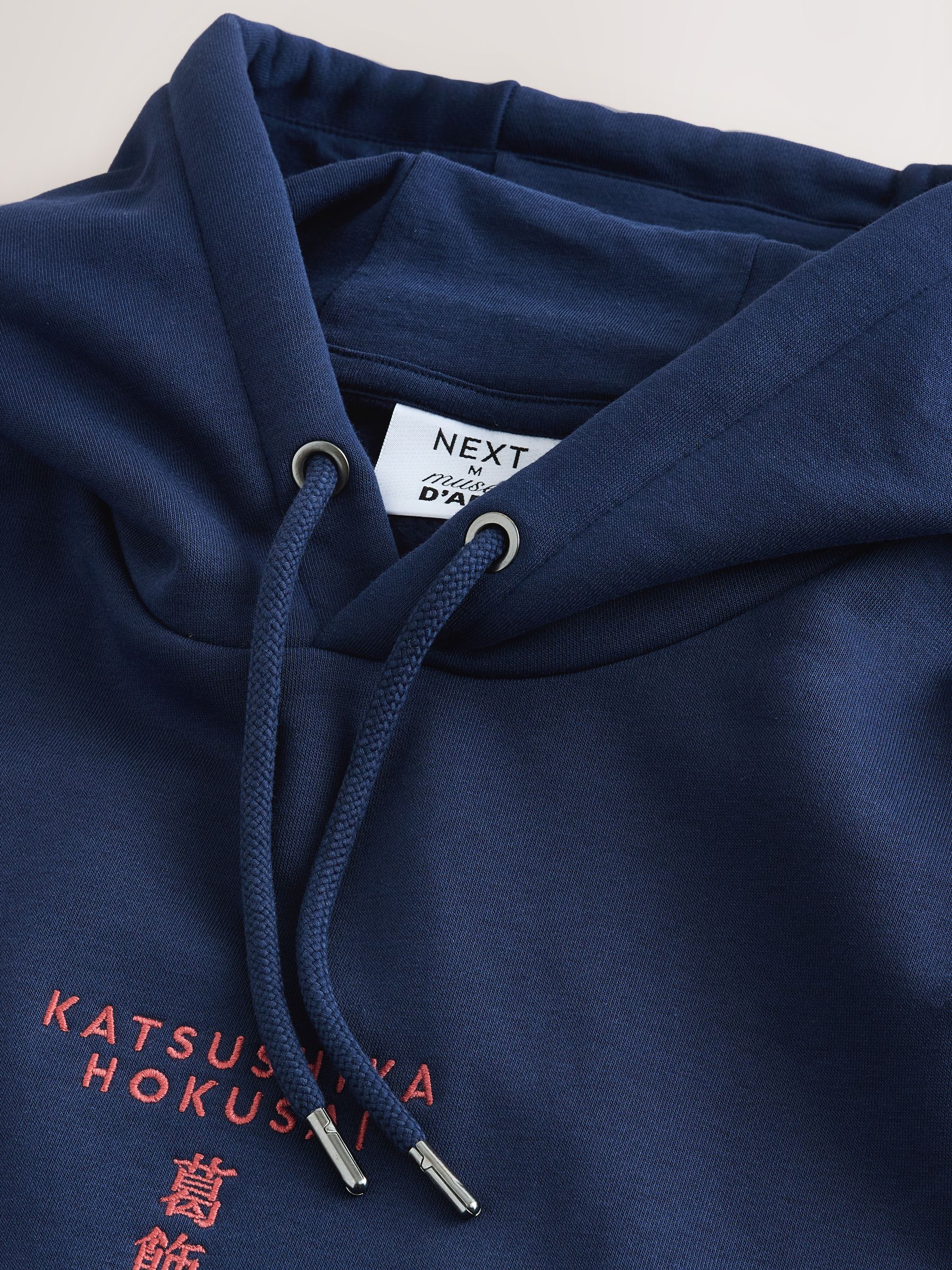トップス WIND AND SEA xUsagi Coffee Hoodie NAVY Buy Blue Overhead Hoodie Hokusai Graphic Sweat Top from the Next