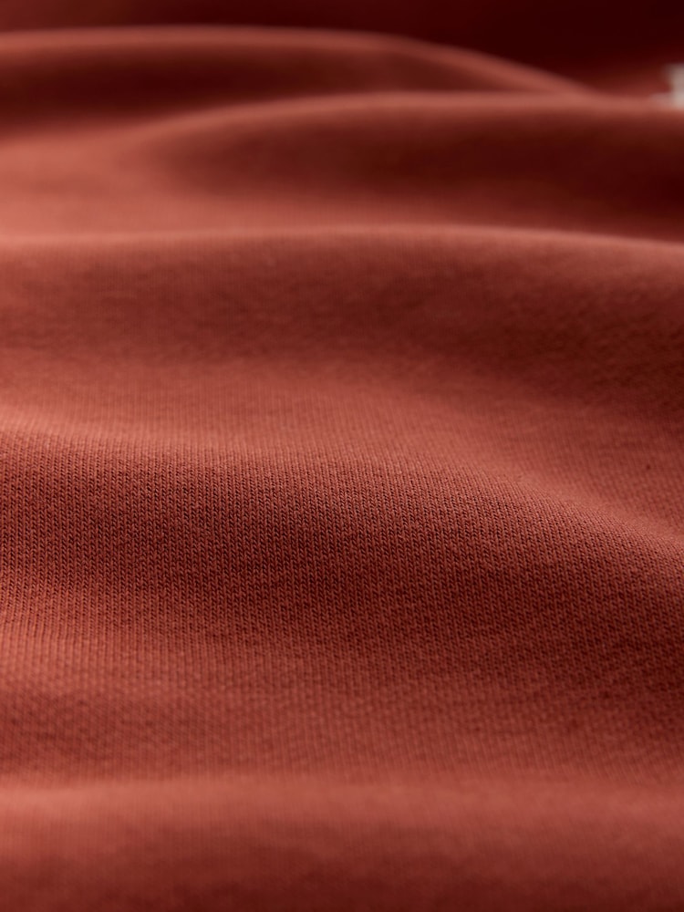 Rust Brown Fleetwood Mac Licence Graphic Crew Sweatshirt - Image 8 of 8