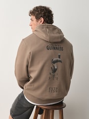 Dark Neutral Guiness License Graphic Hoodie - Image 1 of 8