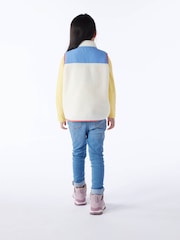 Tog 24 Blue Kids Damara Shaun The Sheep Sherpa Gilet - Image 2 of 6