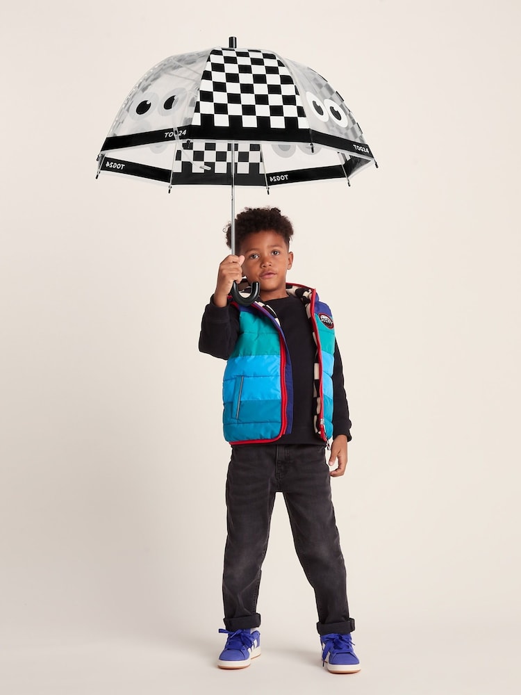 Tog 24 Black Kids Romney Shaun The Sheep Umbrella - Image 1 of 5 Tog 24 Black Kids Romney Shaun The Sheep Umbrella - Image 1 of 5