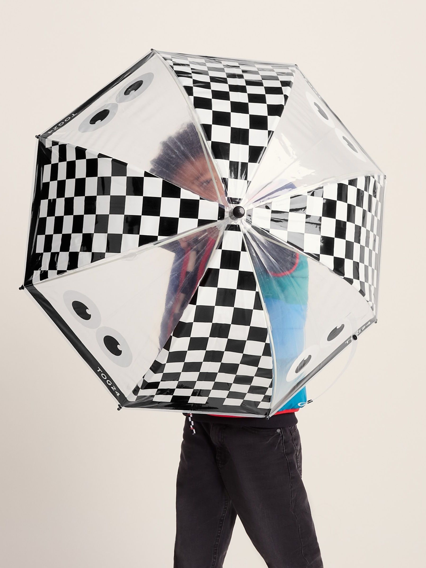 Buy Tog 24 Black Kids Romney Shaun The Sheep Umbrella from Next