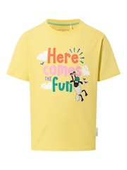Tog 24 Yellow Kids Boreray Shaun The Sheep T-Shirt - Image 6 of 6