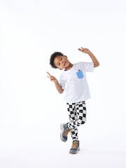 Tog 24 Black Kids Racka Shaun The Sheep Leggings - Image 3 of 7