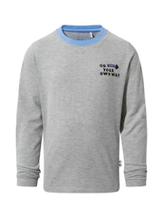 Tog 24 Grey Kids Ryeland Shaun The Sheep Long Sleeve T-Shirt - Image 6 of 6