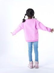 Tog 24 Pink Kids Swaledale Shaun The Sheep Print  Sherpa Sweater - Image 3 of 6
