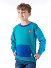 Tog 24 Green Kids Cheviot Shaun The Sheep Sweatshirt - Image 1 of 4