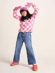 Tog 24 Pink Kids Soay Shaun The Sheep Knit Gloves - Image 2 of 4