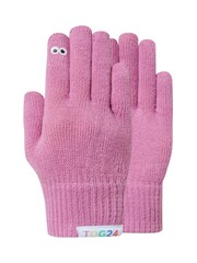 Tog 24 Pink Kids Soay Shaun The Sheep Knit Gloves - Image 4 of 4